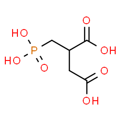 ChemSpider 2D Image | 2-(Phosphonomethyl)succinic acid | C5H9O7P