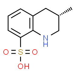 ChemSpider 2D Image | (3S)-3-Methyl-1,2,3,4-tetrahydro-8-quinolinesulfonic acid | C10H13NO3S