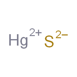 ChemSpider 2D Image | Mercury sulfide | HgS