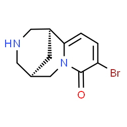 ChemSpider 2D Image | 3-Bromocytisine | C11H13BrN2O