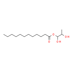 ChemSpider 2D Image | 1,2-Dihydroxypropyl laurate | C15H30O4