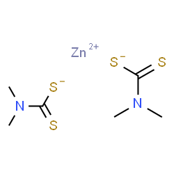 ChemSpider 2D Image | Ziram | C6H12N2S4Zn