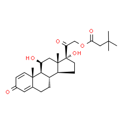 ChemSpider 2D Image | Prednisolone tebutate | C27H38O6