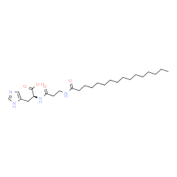 ChemSpider 2D Image | PALMITOYL CARNOSINE | C25H44N4O4
