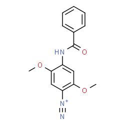 ChemSpider 2D Image | Fast Blue RR | C15H14N3O3