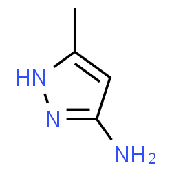 ChemSpider 2D Image | 5-Methyl-3-pyrazolamine | C4H7N3