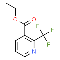 ChemSpider 2D Image | Ethyl 2-(trifluoromethyl)nicotinate | C9H8F3NO2