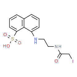 ChemSpider 2D Image | 1,8-I-AEDANS | C14H15IN2O4S