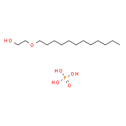 ChemSpider 2D Image | 2-(Dodecyloxy)ethanol - phosphoric acid (1:1) | C14H33O6P