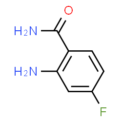 ChemSpider 2D Image | 2-Amino-4-fluorobenzamide | C7H7FN2O