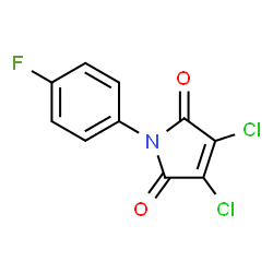 ChemSpider 2D Image | Fluoroimide | C10H4Cl2FNO2