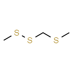 ChemSpider 2D Image | 2,3,5-Trithiahexane | C3H8S3