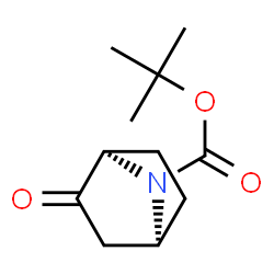 ChemSpider 2D Image | (1R,4S)-7-Boc-2-oxo-7-azabicyclo[2.2.1]heptane | C11H17NO3