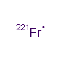 ChemSpider 2D Image | Francium-221 | 221Fr