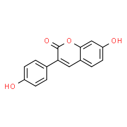 ChemSpider 2D Image | 7-Hydroxy-3-(4-hydroxy-phenyl)-chromone | C15H10O4