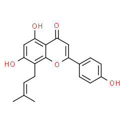 ChemSpider 2D Image | LICOFLAVONE C | C20H18O5