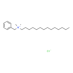ChemSpider 2D Image | miristalkonium chloride | C23H42ClN