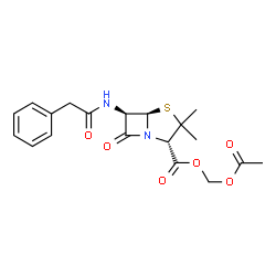 ChemSpider 2D Image | Penamecillin | C19H22N2O6S