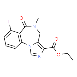 ChemSpider 2D Image | Iomazenil | C15H14IN3O3