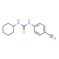 ChemSpider 2D Image | 1-(4-Cyanophenyl)-3-cyclohexylurea | C14H17N3O