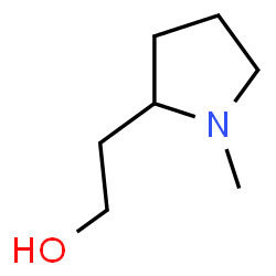 ChemSpider 2D Image | 1-Methyl-2-pyrrolidineethanol | C7H15NO