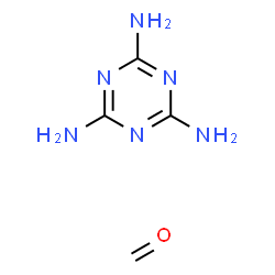 ChemSpider 2D Image | melamine formaldehyde | C4H8N6O