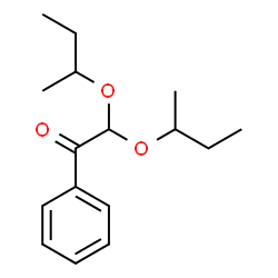 ChemSpider 2D Image | 2,2-di-sec-butoxyacetophenone | C16H24O3
