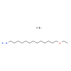 ChemSpider 2D Image | 13-Ethoxy-1-tridecanamine - methane (1:1) | C16H37NO