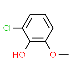 ChemSpider 2D Image | 2-Chloro-6-methoxyphenol | C7H7ClO2