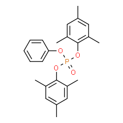 ChemSpider 2D Image | Dimesityl phenyl phosphate | C24H27O4P