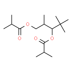 ChemSpider 2D Image | 2,4,4-Trimethyl-1,3-pentanediyl bis(2-methylpropanoate) | C16H30O4