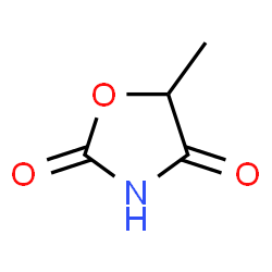 ChemSpider 2D Image | 5-Methyl-2,4-oxazolidinedione | C4H5NO3