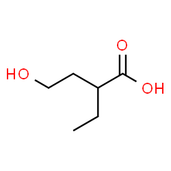 ChemSpider 2D Image | 2-ethyl-4-hydroxy-butanoic acid | C6H12O3