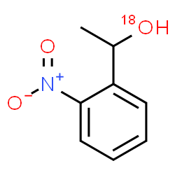 ChemSpider 2D Image | 1-(2-nitrophenyl)ethanol | C8H9NO218O