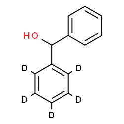 ChemSpider 2D Image | Phenyl[(~2~H_5_)phenyl]methanol | C13H7D5O