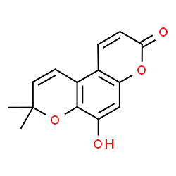 ChemSpider 2D Image | Cedrecoumarin A | C14H12O4