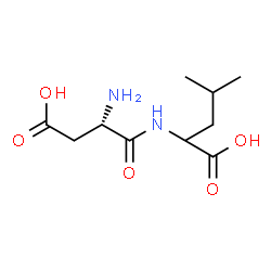 ChemSpider 2D Image | L-alpha-Aspartylleucine | C10H18N2O5
