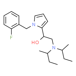 ChemSpider 2D Image | 2-fluoro Viminol | C21H31FN2O