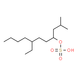 ChemSpider 2D Image | tetradecyl sulfonic acid | C14H30O4S