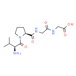 ChemSpider 2D Image | L-Valyl-L-prolylglycylglycine | C14H24N4O5