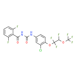 ChemSpider 2D Image | Novaluron | C17H9ClF8N2O4