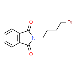 ChemSpider 2D Image | N-(4-bromobutyl)phthalimide | C12H12BrNO2