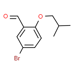 ChemSpider 2D Image | 5-Bromo-2-isobutoxybenzaldehyde | C11H13BrO2