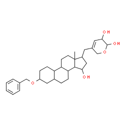 ChemSpider 2D Image | 5-{[3-(Benzyloxy)-15-hydroxyestran-17-yl]methyl}-3,6-dihydro-2H-pyran-2,3-diol | C31H44O5