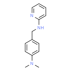ChemSpider 2D Image | N-[4-(Dimethylamino)benzyl]-2-pyridinamine | C14H17N3