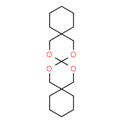 ChemSpider 2D Image | 8,10,19,20-Tetraoxatrispiro(5.2.2.5.2.2)heneicosane | C17H28O4