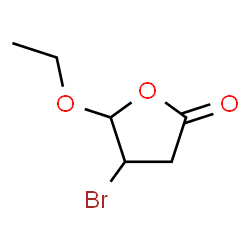 ChemSpider 2D Image | 4-Bromo-5-ethoxydihydro-2(3H)-furanone | C6H9BrO3