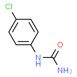 ChemSpider 2D Image | 1-(4-Chlorophenyl)urea | C7H7ClN2O