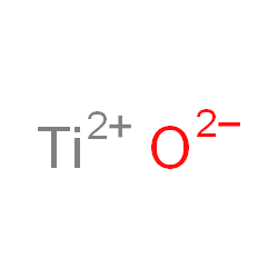 ChemSpider 2D Image | oxygen(2-);titanium(2+) | OTi