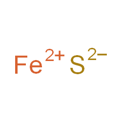 ChemSpider 2D Image | Iron(II) sulfide | FeS